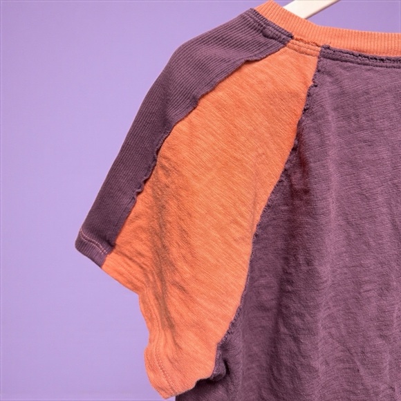 Plum & Peach Dream Crop Short Sleeve Tshirt β NWOT Juniors XXL! ππ - Picture 4 of 5